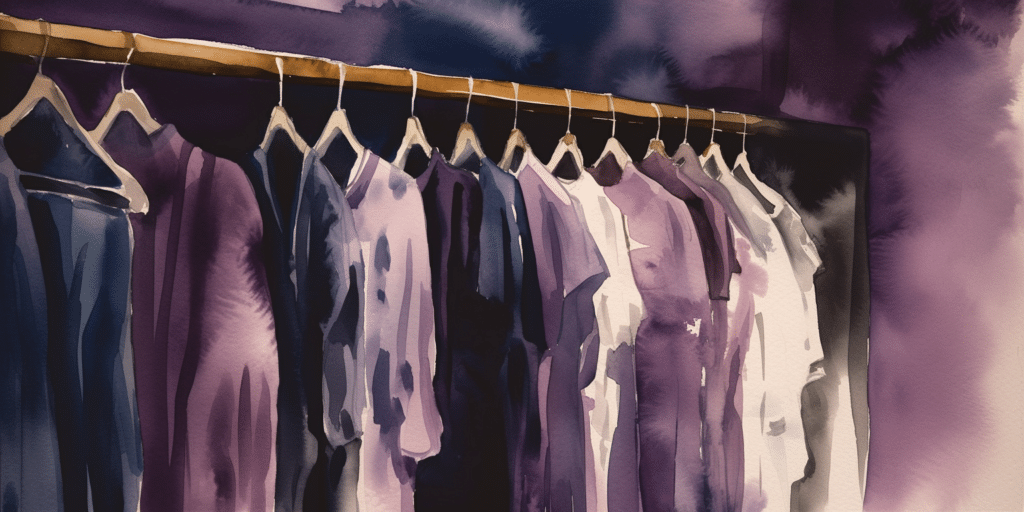 Dressing de vêtements pour les funérailles