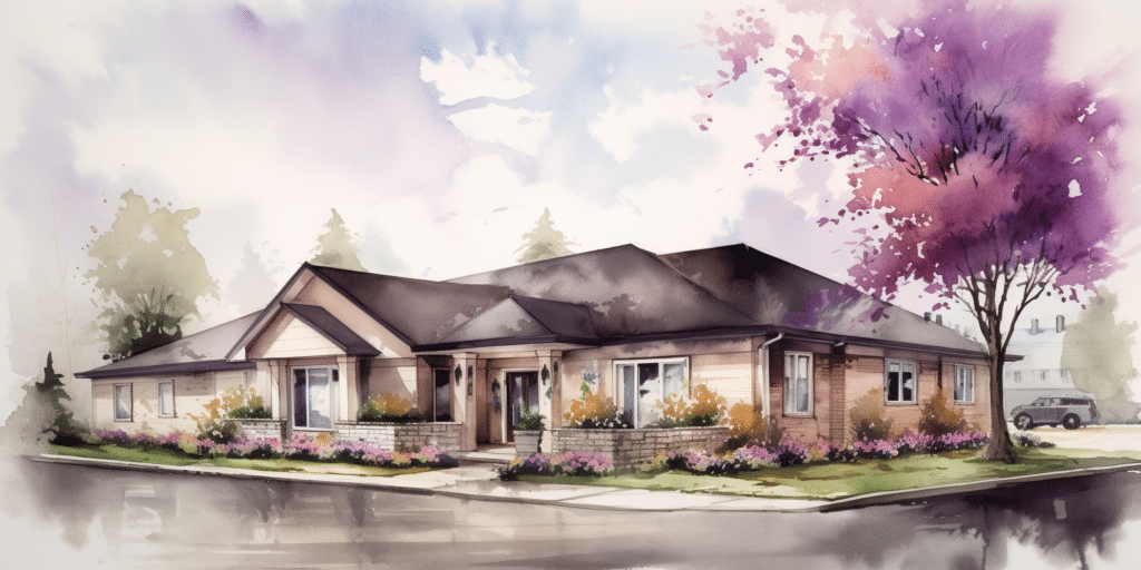 Funérarium de l'extérieur