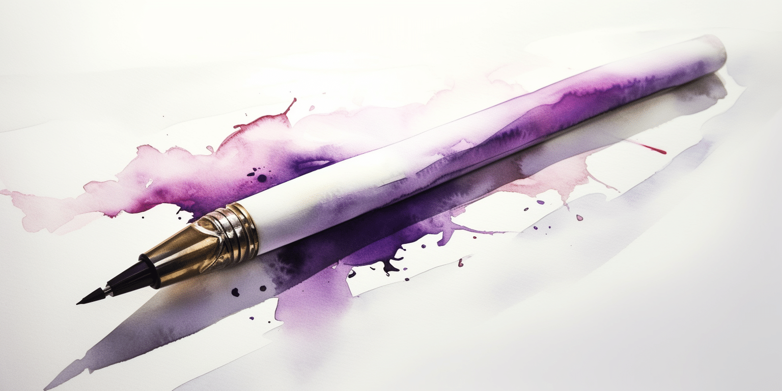 Stylo pour écrire des éloges funèbres