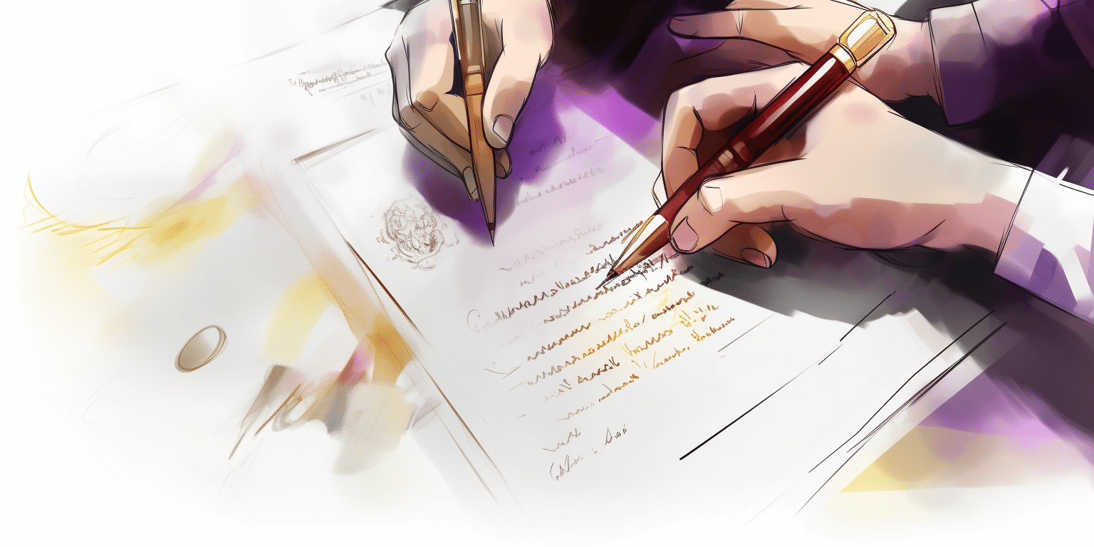 signature d'un contrat d'assurance décès ou obsèques