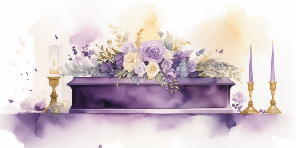 Cercueil des pompes funèbres