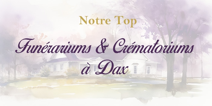 Crématorium funérarium dax