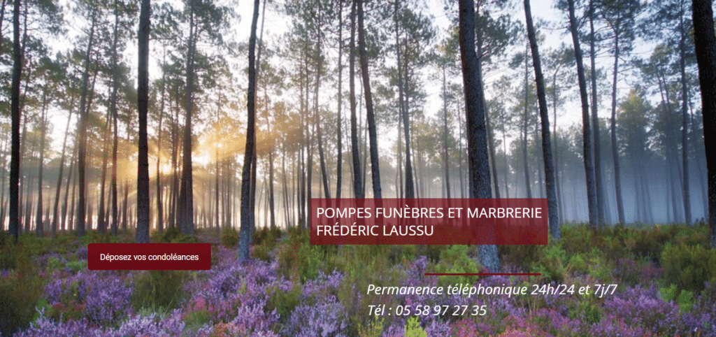Frédéric Laussu Pompes funèbres