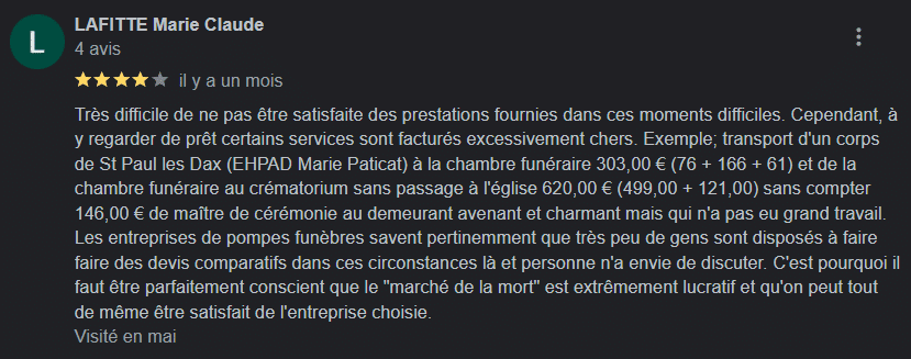 Témoignage Marie Claude
